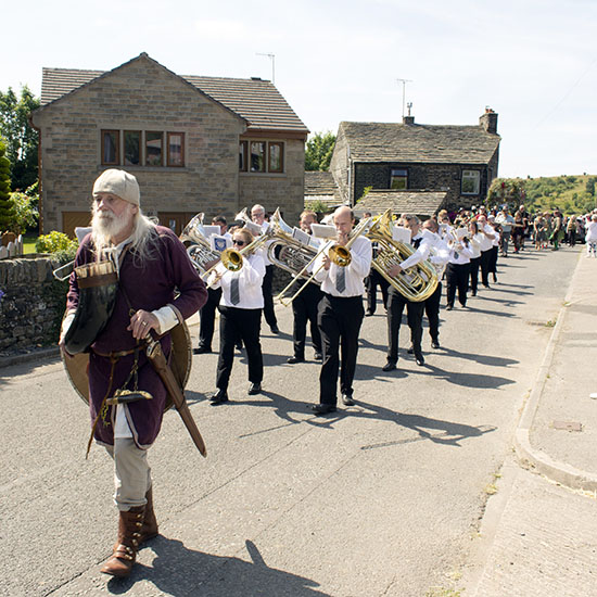 Littleborough Rushcart Procession 2022