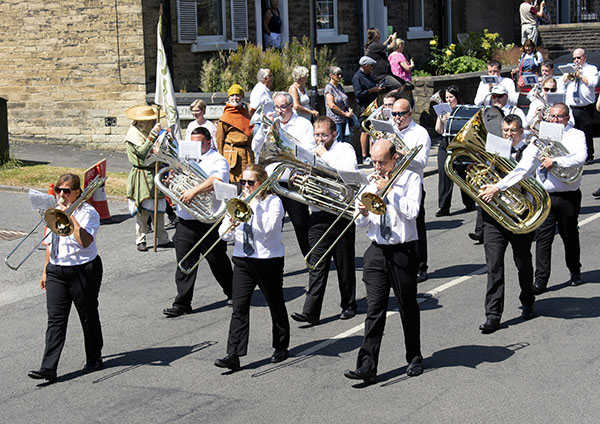 Littleborough Rushcart Procession 2022