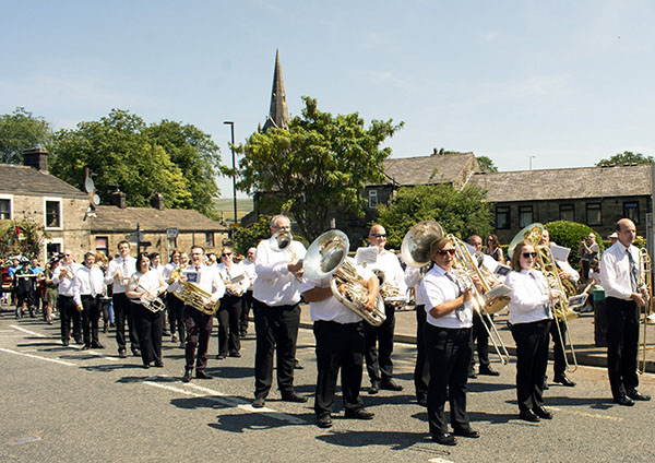 Littleborough Rushcart Procession 2022