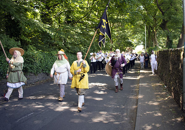 Littleborough Rushcart Procession 2022