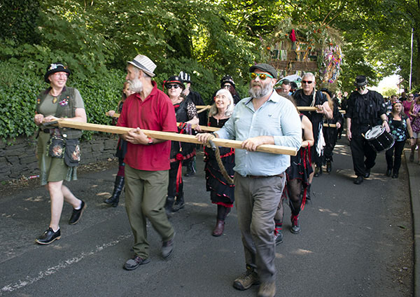 Littleborough Rushcart Procession 2022