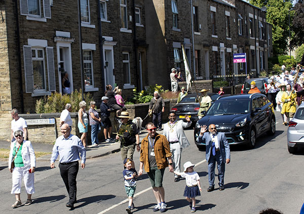 Littleborough Rushcart Procession 2022