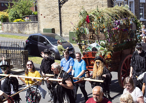 Littleborough Rushcart Procession 2022