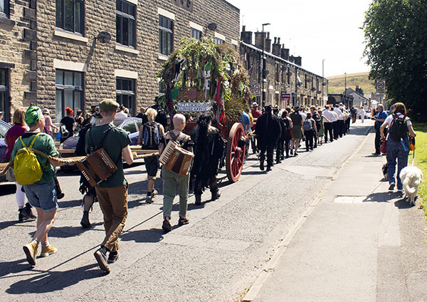 Littleborough Rushcart Procession 2022