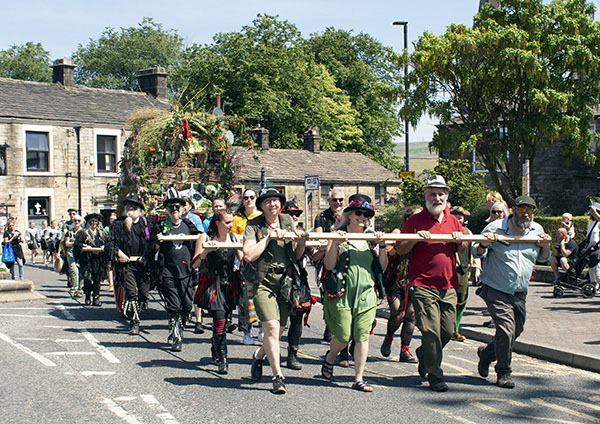 Littleborough Rushcart Procession 2022