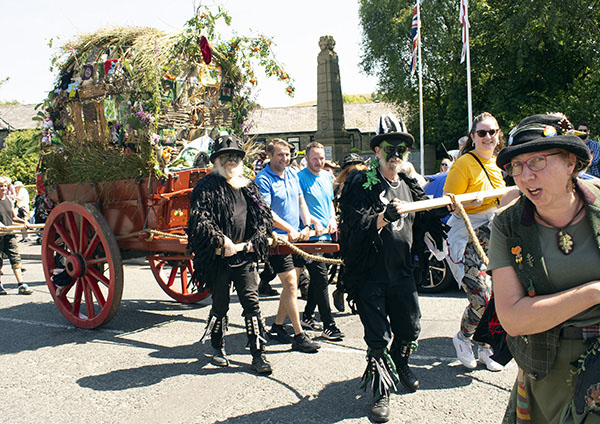 Littleborough Rushcart Procession 2022