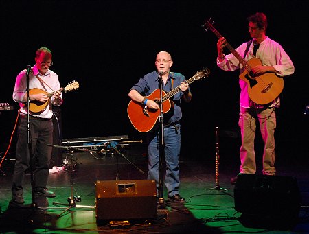 Gordon Johnston, Laurie Johnston  and Mick Taylor