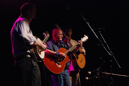 Gordon Johnston, Laurie Johnston and Mick Taylor