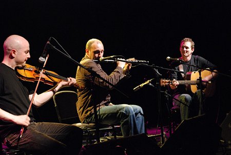 John McCusker, Michael McGoldrick and John Doyle