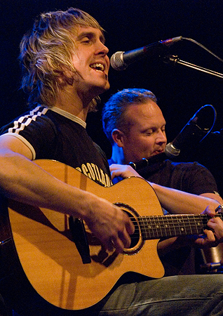 Jimmy Docherty and Mat Walklate