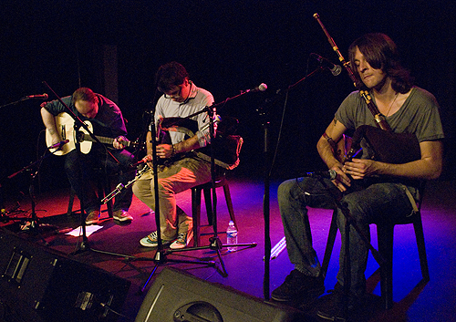 Matheau Watson, Jarlath Henderson and Ross Ainslie