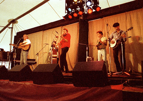 Bill Keith, Mark O'Connor and Jim Rooney