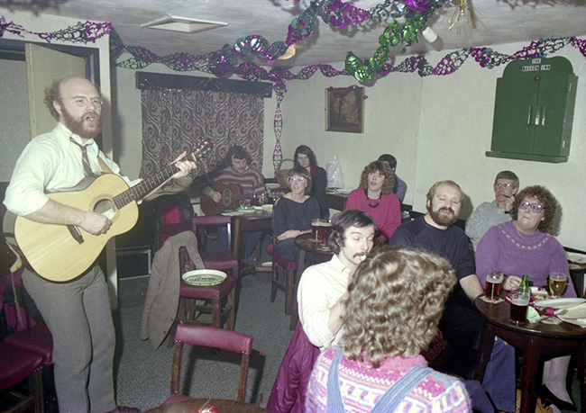 Russell Clegg at the Waggon Inn MIlnrow