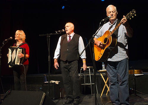 Gary and Vera Aspey with Dave Howard