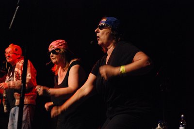 Les Barker, Alison Younger and Hilary Spencer