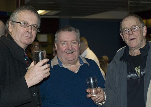 Stanley  Accrington, Graham Price and Bill Tucker