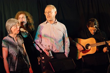 Pat Batty, Cathie Ryan,  Mike Austen and Danny Moran