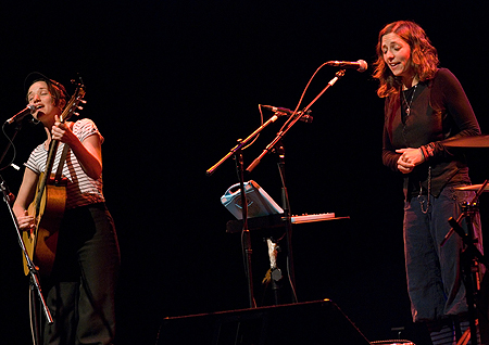 Sarah MacDougall and Awna Teixeira