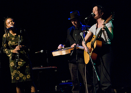 Allison Russel, Benny Sidelinger and Sarah MacDougall