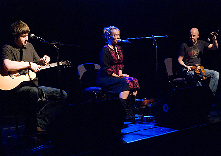 Kris Drever, Heidi Talbot and John McCusker 
