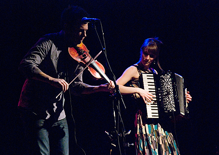 Jamie McClennan and Emily Smith