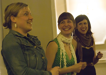 Kerri, Sue and Caroline