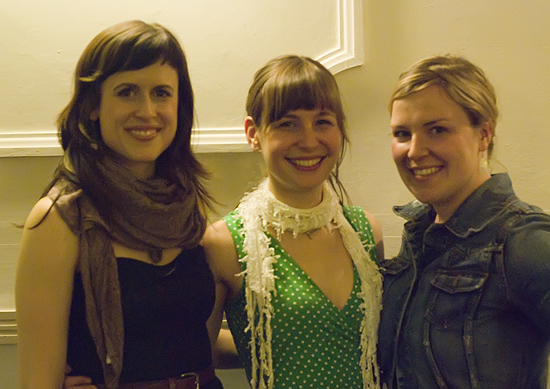 Caroline Brooks,Sue Passmore and Kerri Ough