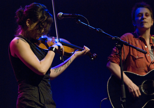 Tania Elizabeth and Mary Gauthier