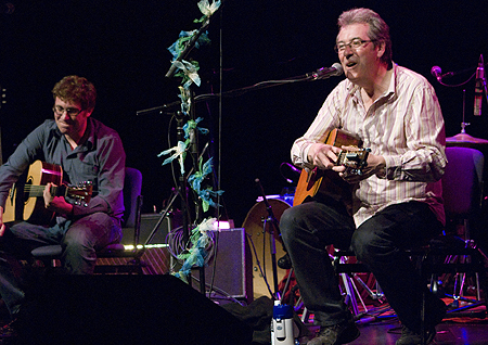 Ian Reynolds with Paul Cowham