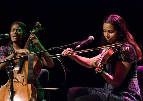 Leyla McCalla and Rhiannon Giddens 