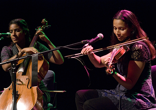 Leyla McCalla and Rhiannon Giddens 