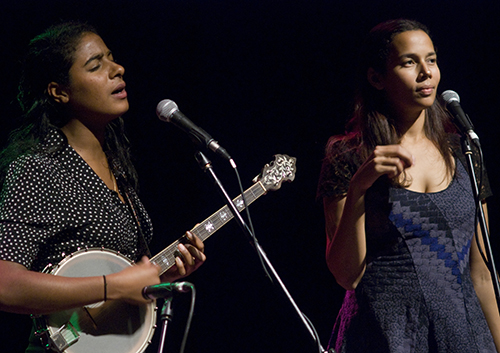 Leyla McCalla and Rhiannon Giddens 