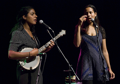 Leyla McCalla and Rhiannon Giddens 