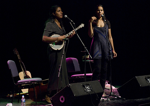 Leyla McCalla and Rhiannon Giddens 