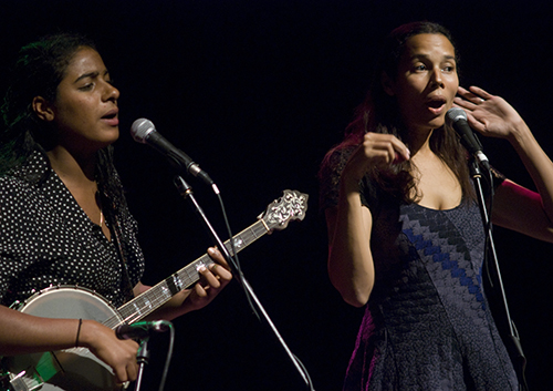 Leyla McCalla and Rhiannon Giddens 