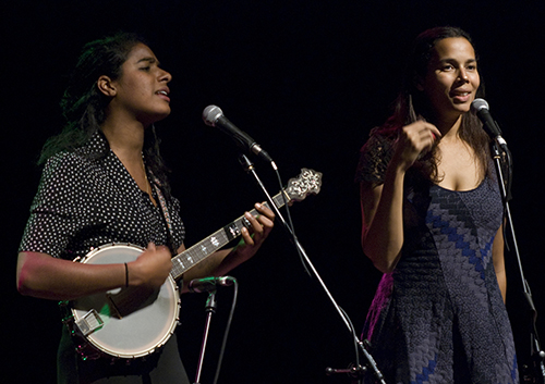 Leyla McCalla and Rhiannon Giddens 