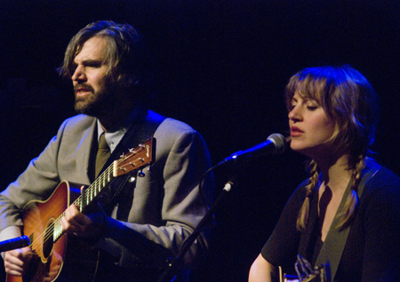 Anaïs Mitchell and Jefferson Hamer 