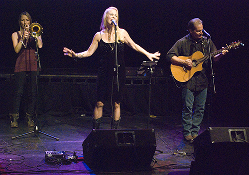 Carol Jarvis, Eve Selis and Marc Twang