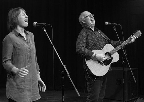 Clive Gregson and Liz Simcock