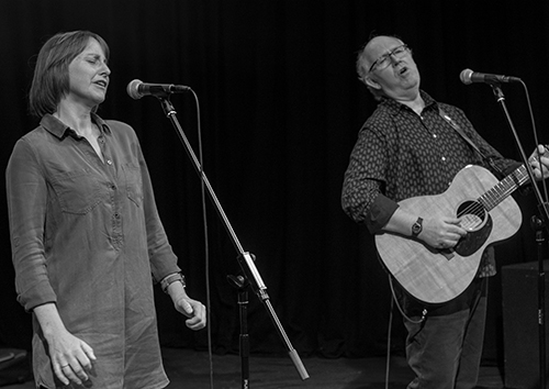 Clive Gregson and Liz Simcock