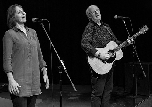 Clive Gregson and Liz Simcock