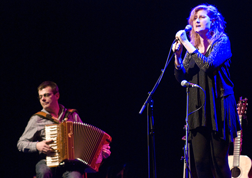 Alan Kelly and Eddi Reader