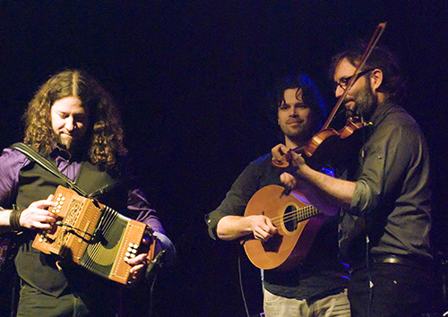 Réjean, Simon and Olivier 