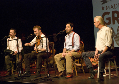 Robert Harbron, Sam Sweeney, Paul Sartin and Hugh Lupton