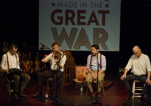 Robert Harbron, Sam Sweeney, Paul Sartin and Hugh Lupton