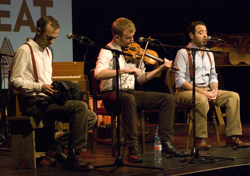 Robert Harbron, Sam Sweeney and Paul Sartin