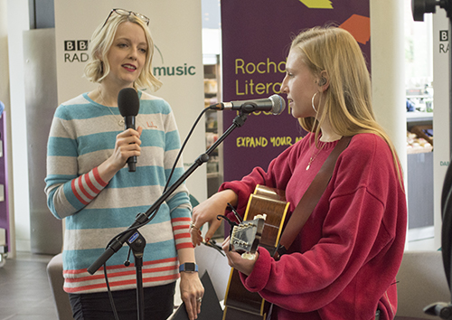  Lauren Laverne and Billie Marten