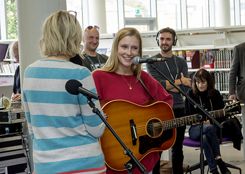  Lauren Laverne and Billie Marten