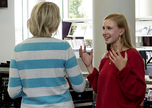  Lauren Laverne and Billie Marten