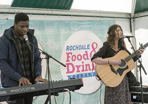 Tobi Afolabi and Katie O'Malley